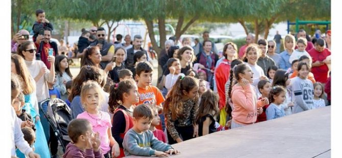 Gönyeli’de çocuklar parka sığmadı