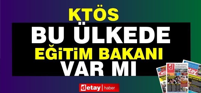 Maviş: Bu ülkede Eğitim Bakanlığı var mı?