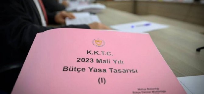 2023 Mali Yılı Bütçe Yasa Tasarısı komiteden geçti!