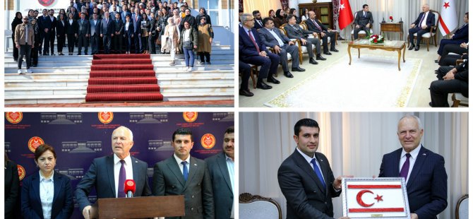 Töre, Malatya Gençlik ve Eğitim Derneği Heyetini Kabul Etti, Gençler ile Görüştü