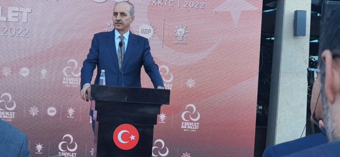 Kurtulmuş: Kıbrıs bizim için mirastır