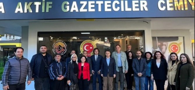 Londra Avrupa Gazetesi Genel Yayın Yönetmeni Vatan Öz, Alanya’da Gazetecilerle Buluştu