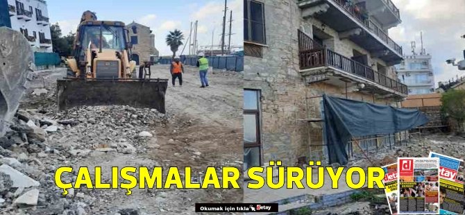 Girne Antik Liman’da restorasyon çalışmaları sürüyor!