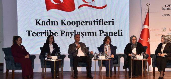 "Kadın Kooperatifleri Tecrübe Paylaşımı” paneli yapıldı