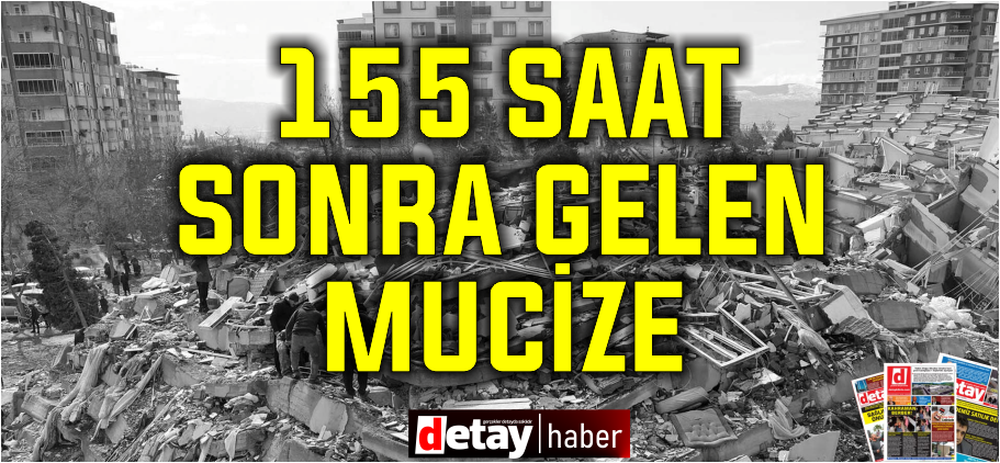 Antakya'da depremin 155. saatinde zihinsel engelli genç enkazdan kurtarıldı