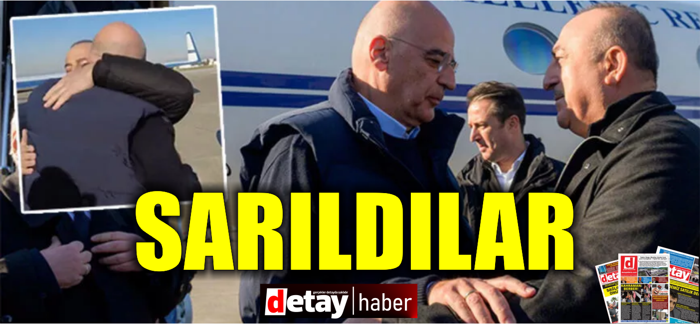 Çavuşoğlu'ndan Yunan mevkidaşına sıcak karşılama, Yunan medyasında manşetlerde