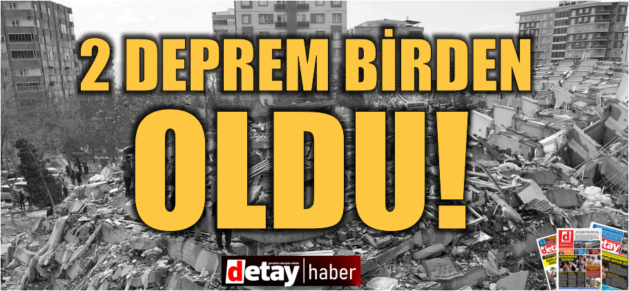 Hatay'da 6.4 ve 5.8 büyüklüğünde iki deprem meydana geldi: Bazı binalar yıkıldı, tsunami uyarısı kaldırıldı