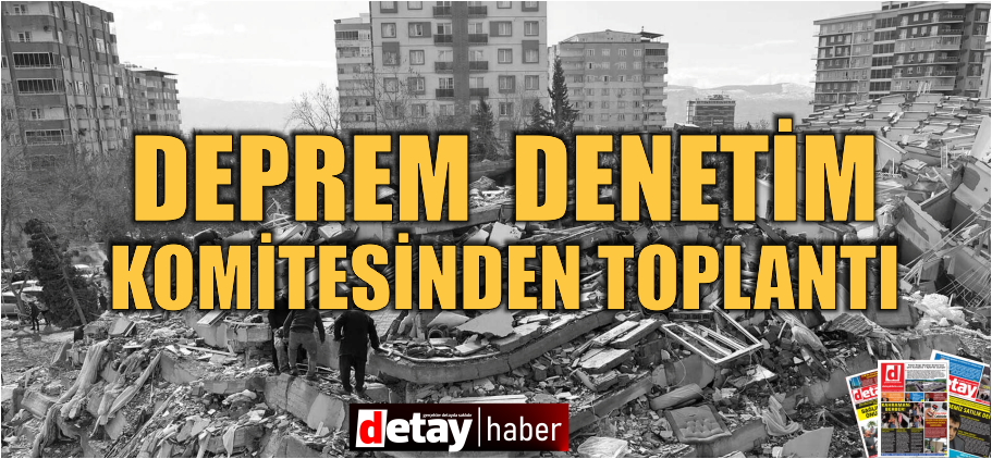 Deprem Denetim Komitesi topandı