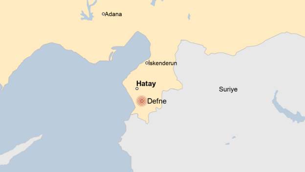 AFAD: Hatay'da 5 büyüklüğünde deprem meydana geldi