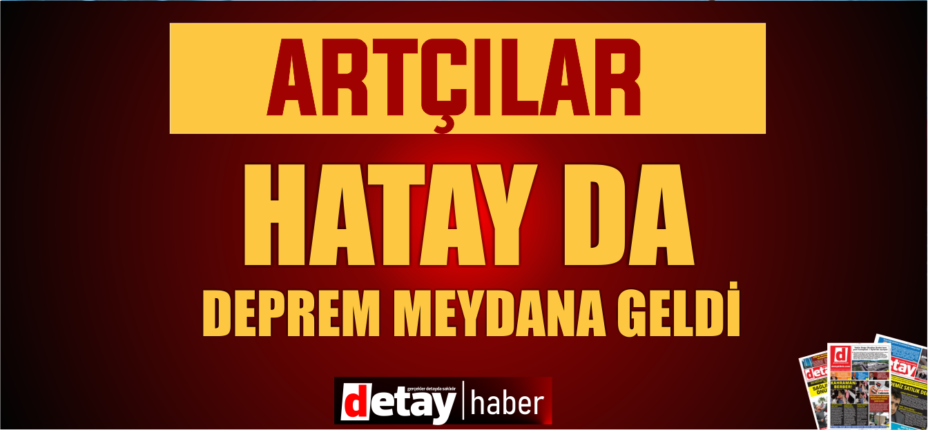 Hatay Samandağ'da 4,5 büyüklüğünde deprem