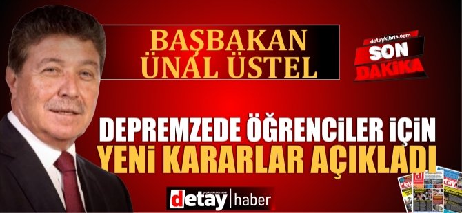 İşte deprem bölgelerinde yaşayan öğrenciler için alınan kararlar