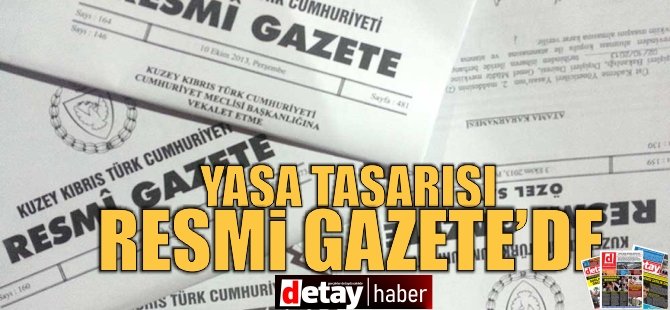 Kamu İhale (Değişiklik) Yasa Tasarısı Resmi Gazete’de