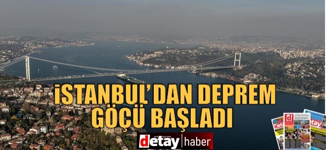 Deprem sonrası İstanbul'dan göç zirveye çıktı