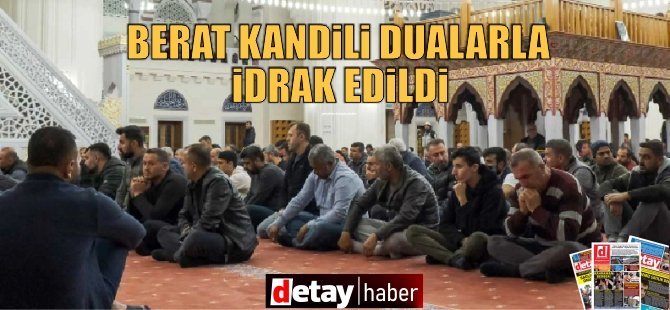 KKTC'de, Berat Kandili dualarla idrak edildi