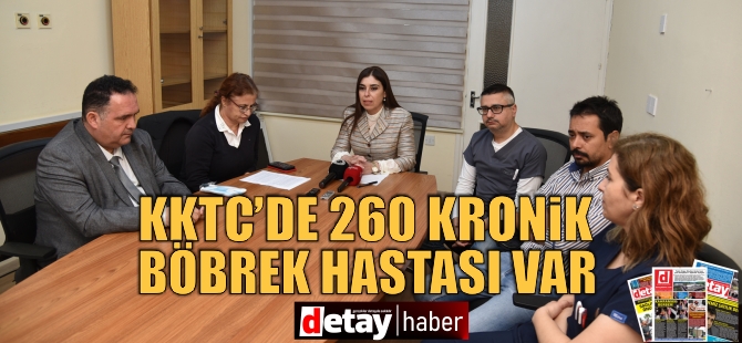 KKTC'de 260 kronik böbrek hastası var