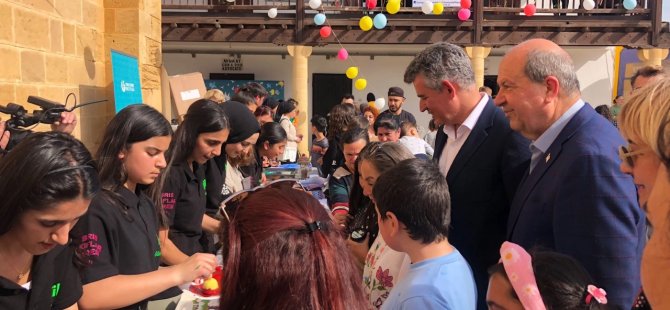 Depremzede çocuklara yönelik ‘Elim Sende’ etkinliklerinin ilki Güzelyurt'ta yapıldı