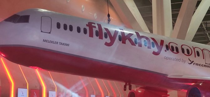 FLY KHY'nın lansman gecesinde açıklandı! Uçağın adı 'Melekler Takımı'