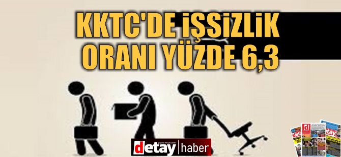 KKTC’de işsizlik oranı yüzde 6,3