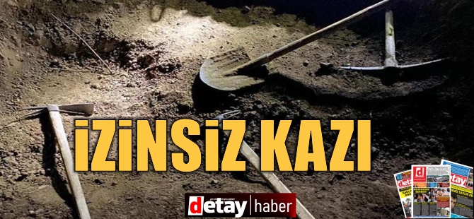 Girne’de İzinsiz Kazı