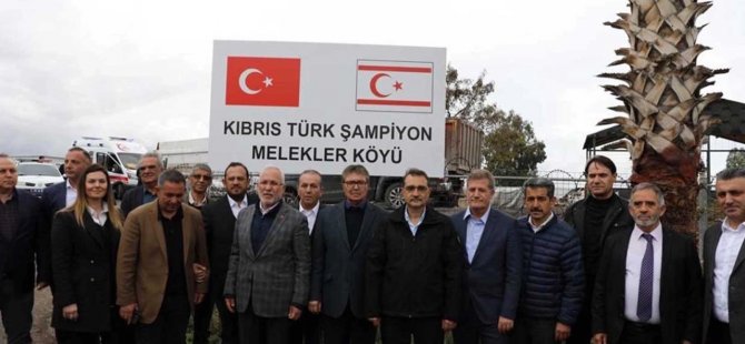 Başbakan Üstel ve heyeti Şampiyon Melekler Köyü’nü ziyaret etti