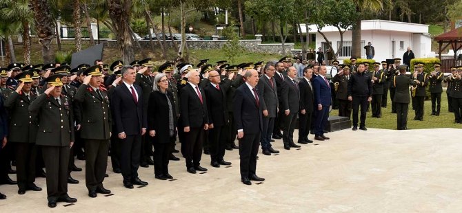 Boğaz Şehitliği’nde tören düzenlendi