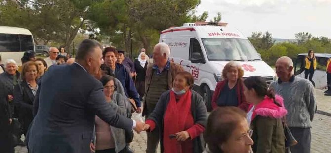 Beyarmudu Belediyesi yaşlılar için gezi düzenledi