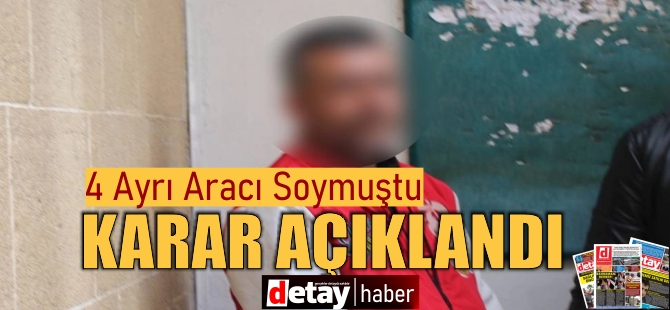 Araçları Soyan Hırsız Suçüstü Yakalandı