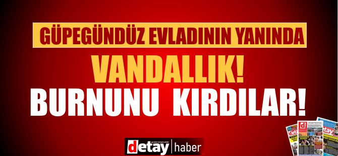 Vandallık! Gazeteci Alihan Pehlivan'ın burnunu kırdılar!