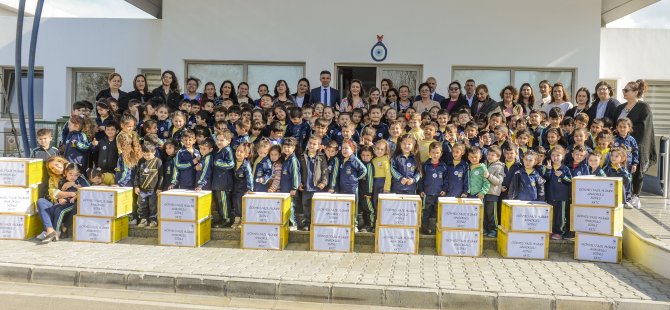 Gönyeli Fazıl Plümer Anaokulu’ndan “Oyuncağını Paylaş” kampanyası