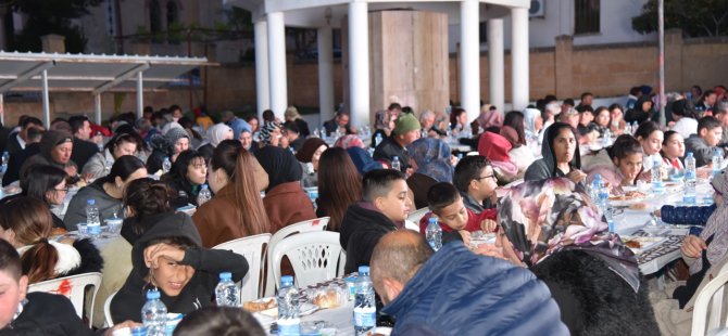 Gönül Köprüsü Projesi kapsamında Yedikonuk’ta iftar yemeği düzenlendi