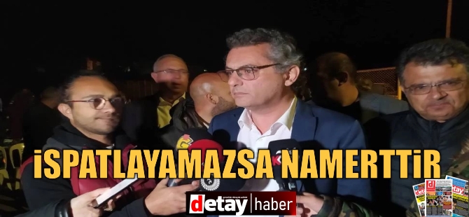 Erhürman’dan Taçoy’un iddiasına yanıt: İspatlayamazsa namerttir