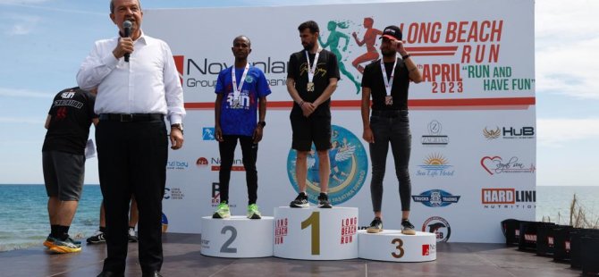 Cumhurbaşkanı Tatar, Long Beach Maratonu Ödül Töreni’ne katıldı