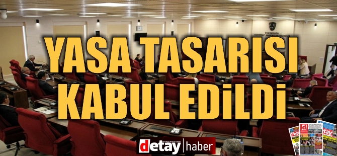 Kamu İhale (Değişiklik) Yasa Tasarısı oy çokluğu ile kabul edildi