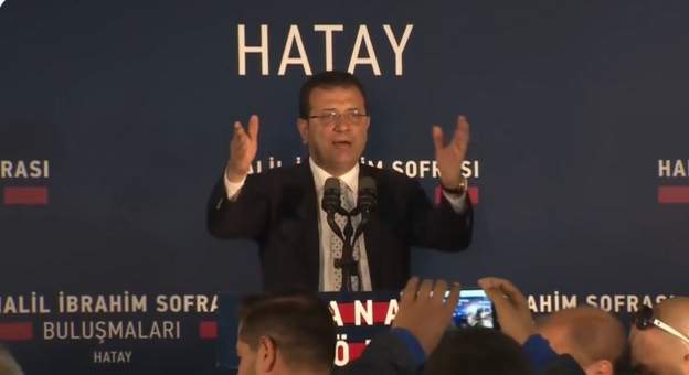 İmamoğlu Hatay'da konuştu: '15 Mayıs'tan sonra hep birlikte ayağa kalkacağız