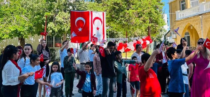 Girne Özel Eğitim ve İş Eğitim Okulu’nda 23 Nisan kutlaması