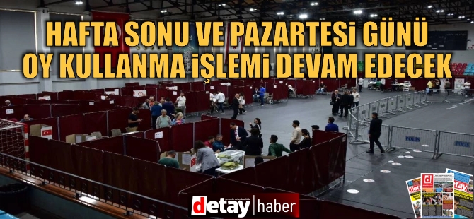 Türkiye’deki seçimler için KKTC’de hafta sonu ve 1 Mayıs’ta da oy kullanılabilecek