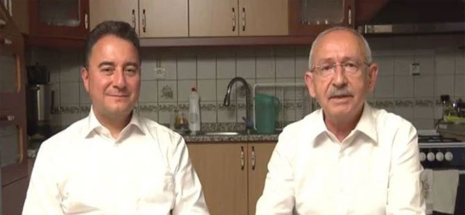 Kılıçdaroğlu ve Babacan mutfaktan seslendi: Şampiyonlar Ligi hazır