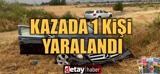 Güneşköy-Güzelyurt yolunda kaza!