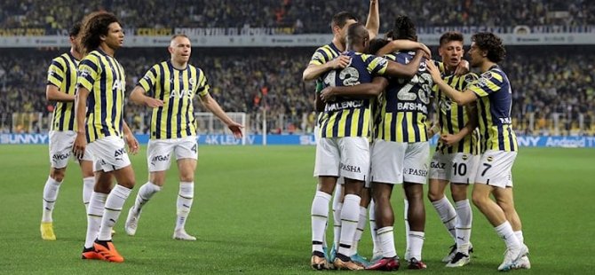 Fenerbahçe siftah yaptı! Dört gollü zafer...