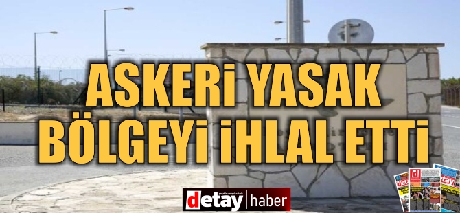 Lefkoşa’da Askeri Yasak Bölgeyi İhlal Eden Suriye Uyruklu Şahıs Mahkemeye Çıktı