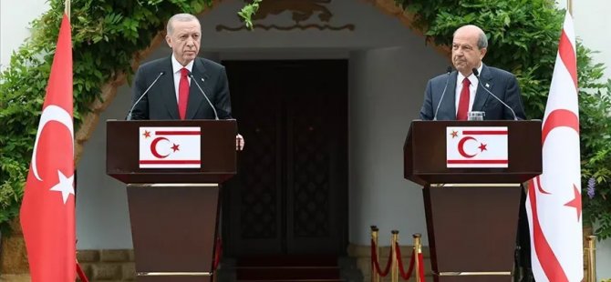 Ercan açılıyor, kablo ile elektrik geliyor.. İşte Erdoğan'ın açıklamaları