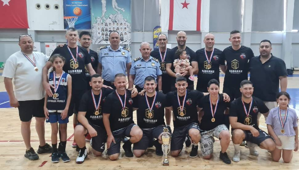 4. Polis Basketbol Turnuvası’nın şampiyonu Lefkoşa Polis Müdürlüğü Takımı oldu