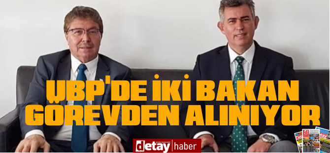 2 bakanın  görevden alınması bekleniyor!