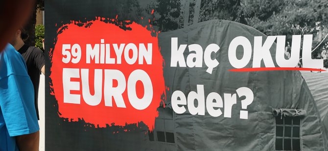 CTP Gençlik: 59 Milyon Euro kaç okul eder?