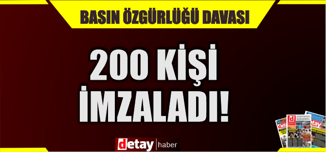 İmzacı sayısı katlanarak artıyor! 200 kişi imzaladı...