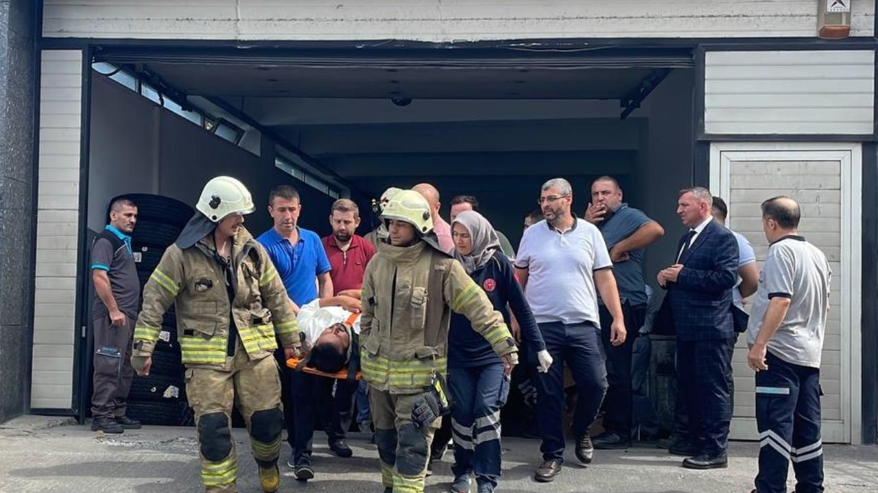 İstanbul'da iş yeri asansörü düştü: 7 yaralı