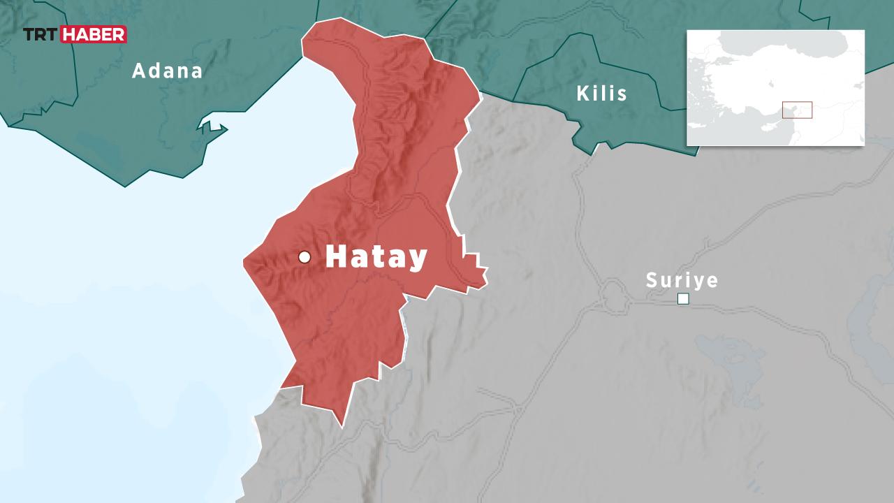 Hatay'da 4 büyüklüğünde deprem