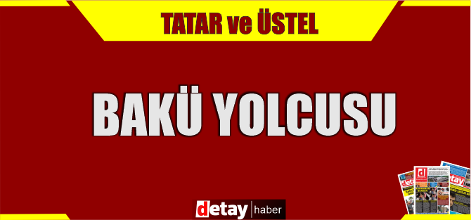 Tatar ve Üstel, Bakü’ye gitmek üzere Ercan’dan ayrıldı