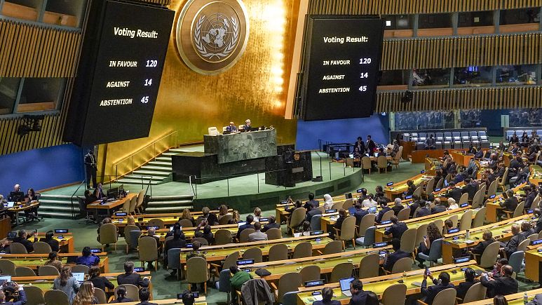 BM 'Gazze'de insani ateşkes' çağrısı yapan kararnameyi kabul etti