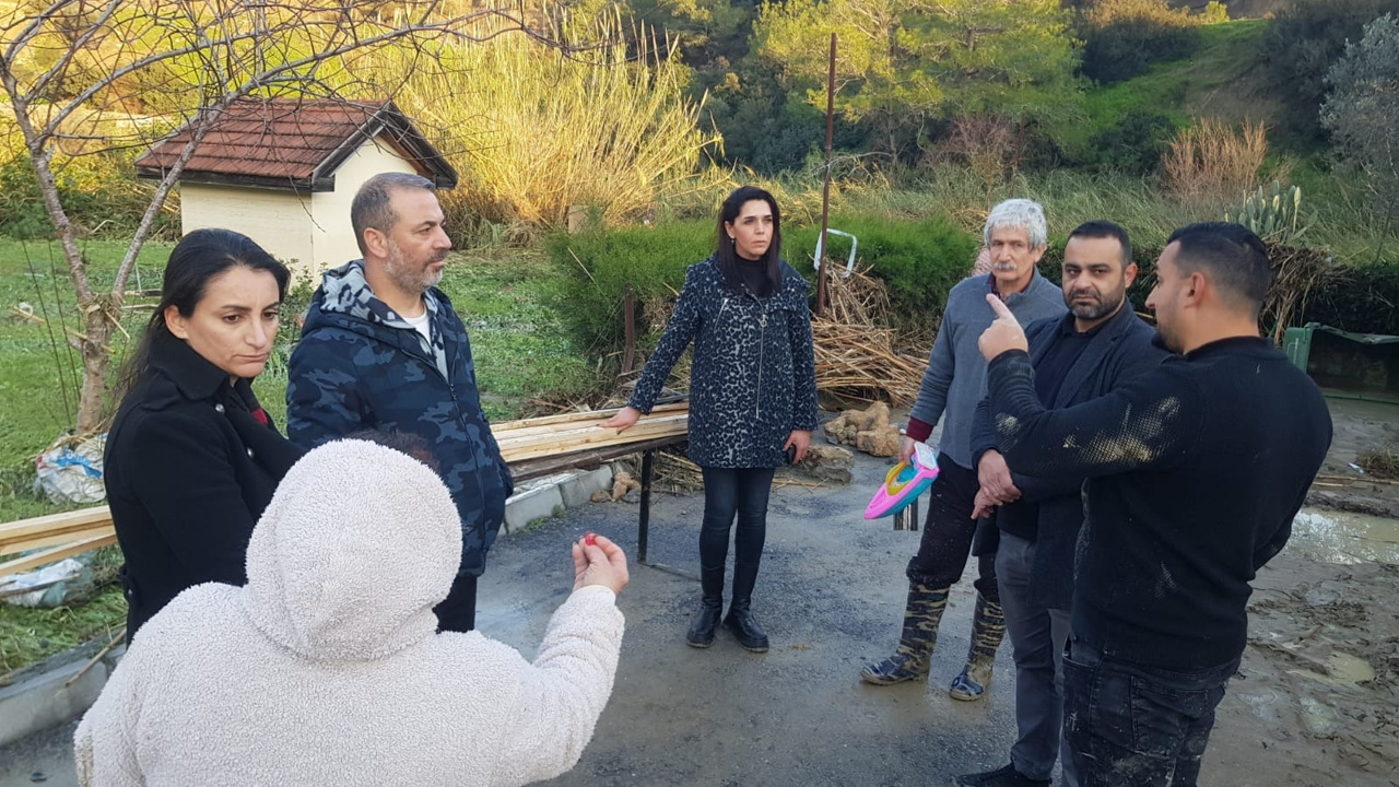 CTP, Geçitköy ve Güzelyalı'yı ziyaret etti...